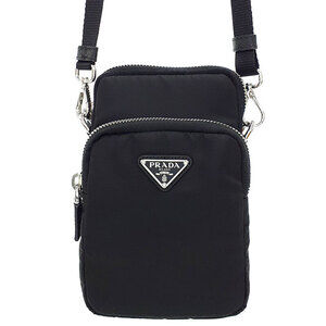 Prada Re Shoulder Bag Smartphone Crossbody Bag Black